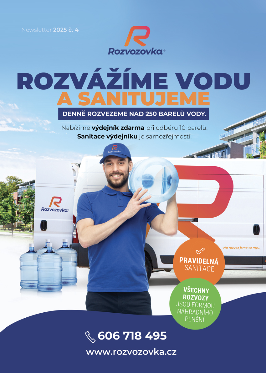 Připomínáme: Rozvoz vody