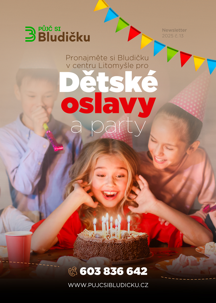 Půjč si Bludičku: Dětské oslavy a párty