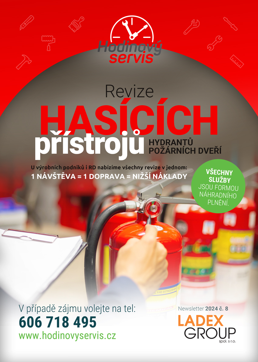 Revize hasících přístrojů